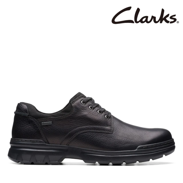 Clarks 男鞋 Chantry Lo 超輕量紳士素面休閒