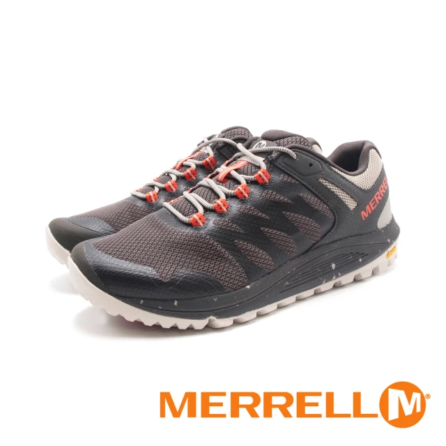 MERRELLMERRELL 男 NOVA 2 輕量登山抗撕裂登山鞋 男鞋(灰橘)