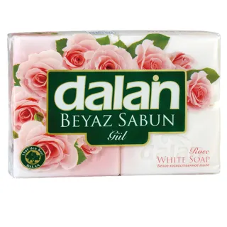 【土耳其dalan】粉玫瑰嫩白浴皂(175gx4入超值組)