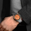 【SEIKO 精工】5 Sports系列 Lineup GMT兩地時間 機械腕錶 SK034(4R34-00A0U/SSK005K1 橘)
