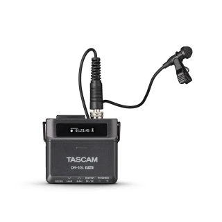 【TASCAM】DR-10L Pro 便攜式外景錄音機 領夾式麥克風(公司貨)