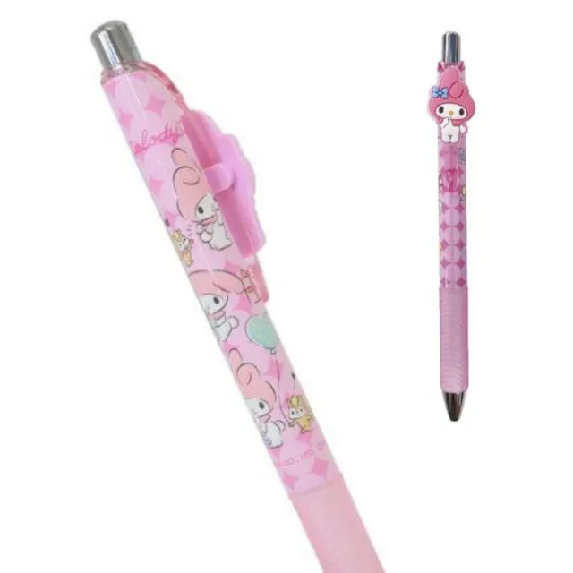 【小禮堂】三麗鷗 矽膠造型自動鉛筆 0.5mm Kitty 美樂蒂 酷洛米(平輸品)