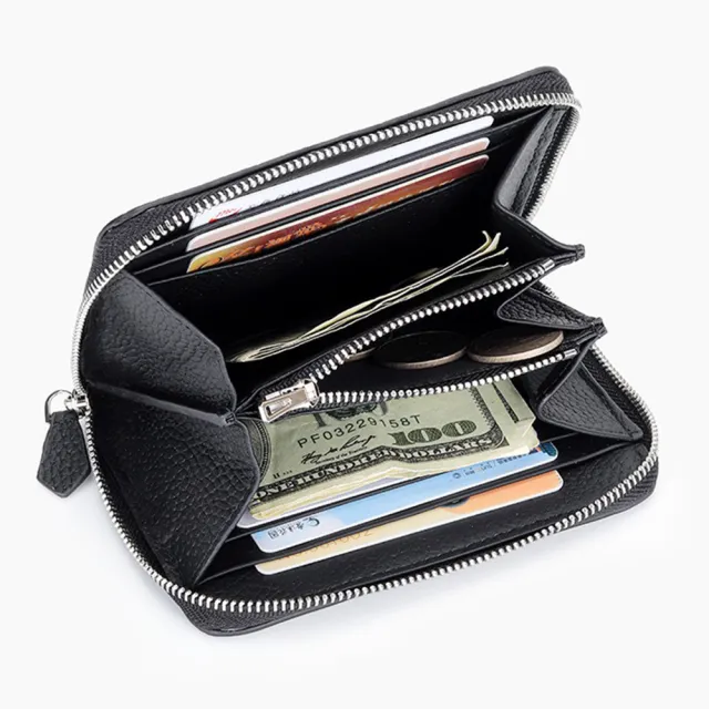 【MoonDy】零錢包 錢包 中夾 包包女 小錢包 卡夾零錢包 錢包女短夾 真皮零錢包 真皮中夾 牛皮錢包