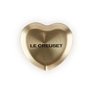 【Le Creuset】心型鋼頭45(淡金)