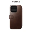 【NOMAD】iPhone 15 Pro 6.1-精選Horween皮革保護套(嚴選Horween皮革獨特紋理更具特色)