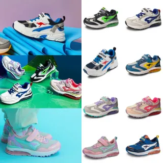 【KangaROOS】童鞋 CAPSULE 機能運動 太空氣墊跑鞋(多款任選)