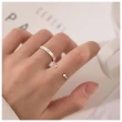 【HaNA 梨花】韓國一個人的淺讀時光．英文字母麻花二件套戒指