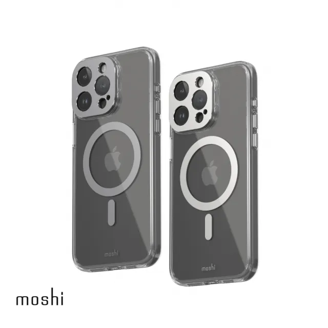 【moshi】iPhone 15 Pro Max MagSafe iGlaze 透明保護殼(iPhone 15 Pro Max)