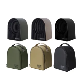 【ADAMOUTDOOR】戶外陶瓷電暖爐附收納包(露營電暖器 PTC陶瓷暖爐 桌上暖風機 迷你暖風扇 小型家用暖氣)