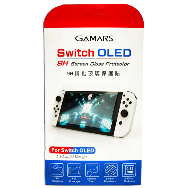 Nintendo 任天堂】Switch OLED白色主機+《健身環大冒險》附《9H鋼化貼