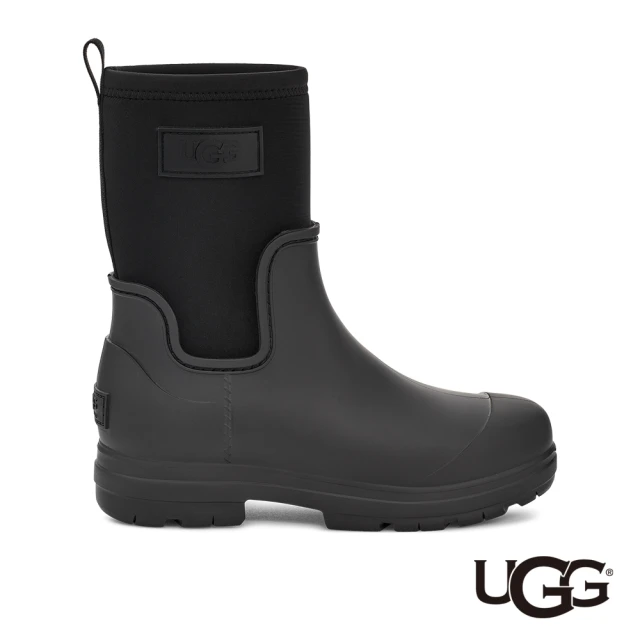 UGG 女鞋/雨鞋/雨靴/厚底鞋/Droplet Mid(黑色-UG1143813BLK)