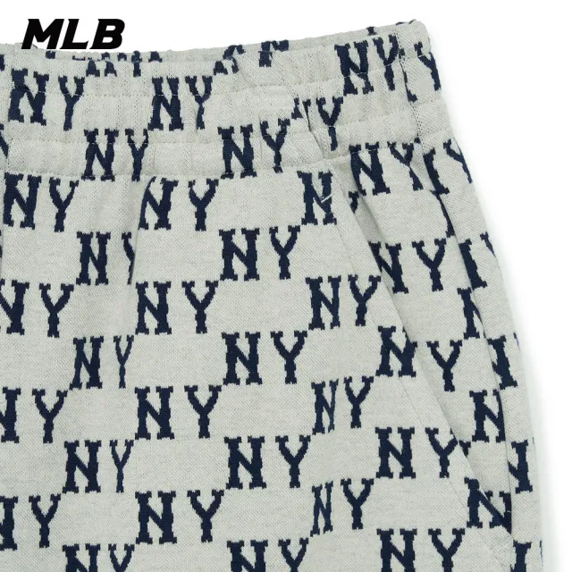 【MLB】運動休閒短褲 MONOGRAM系列 紐約洋基隊(3ASPM0134-50CRD)