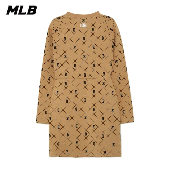 【MLB】連身裙 長版上衣 MONOGRAM系列 波士頓紅襪隊(3FOPM0334-43CAL)