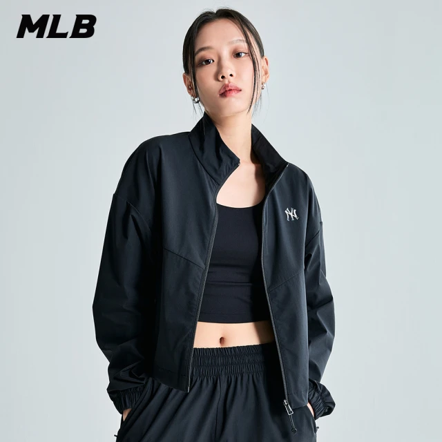 MLB 女版防風外套 紐約洋基隊(3FWJB2234-50BKS)