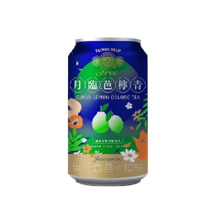 【台酒】台酒 金牌FREE啤酒風味飲料-月臨芭檸青-24罐(無酒精 金牌 啤酒風味)