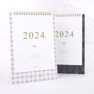 【Conifer 綠的事務】2024年25K時間絮語直式桌曆(月計畫 無酸紙 FSC)