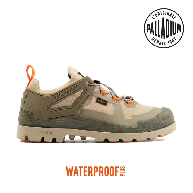 Palladium PAMPA OX L+ CAGE WP+快穿輕量低筒防水靴-男-沙漠金(08846-297)