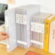 【Dagebeno荷生活】PP材質透明文件收納盒 雙卡扣式重要文件防潮防塵整理盒(大號3入)