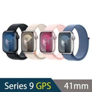 【Apple】Apple Watch Series 9 GPS 41mm(運動型錶環)