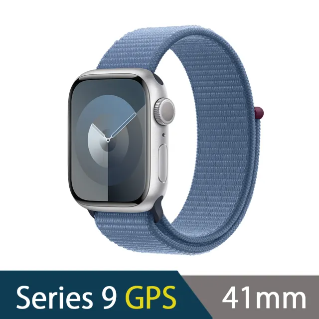 三合一無線充電座組【Apple】Apple Watch S9 GPS 41mm(鋁金屬錶殼搭配運動型錶環)
