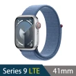 三合一無線充電座組【Apple】Apple Watch S9 LTE 41mm(鋁金屬錶殼搭配運動型錶環)