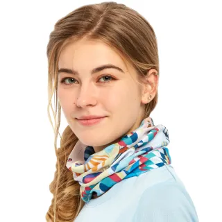 【Jack wolfskin 飛狼】吸濕排汗百變魔術頭巾(熱氣球)