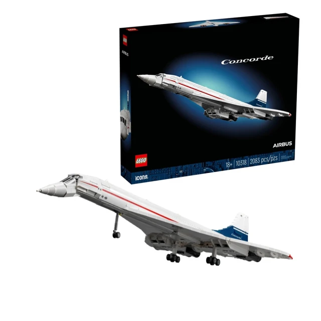 LEGO 樂高LEGO 樂高 積木 ICONS系列 協和號客機 Concorde10318(代理版)