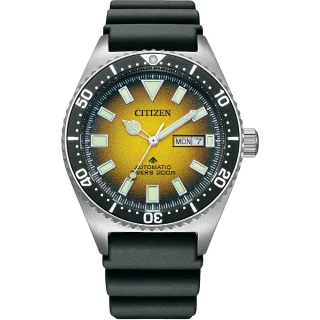 【CITIZEN 星辰】PROMASTER 200米潛水機械腕錶-41mm   母親節(NY0120-01X)