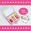 【Puttisu】可愛指甲油3罐組｜粉色小兔(韓國原裝進口兒童安全彩妝用品)