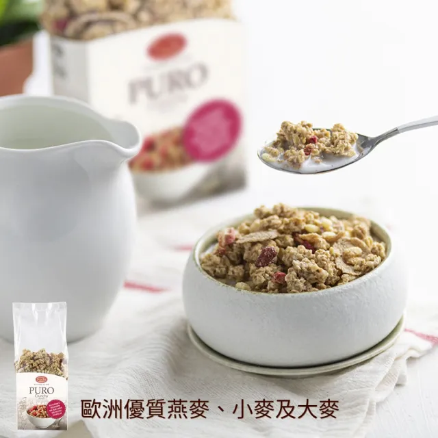 【Fuchs 福紅】綜合水果穀物麥片 水果脆片 350g(自然無添加 無油烘焙低糖低脂)