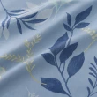 【MONTAGUT 夢特嬌】40支精梳棉三件式枕套床包組-藍葉莊園(特大)