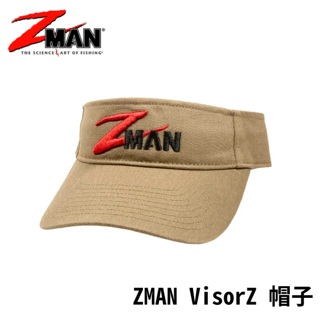【RONIN 獵漁人】Z-Man  VisorZ 遮陽帽(100%棉 釣魚帽 出遊帽 遮陽帽 可調節頭圍)