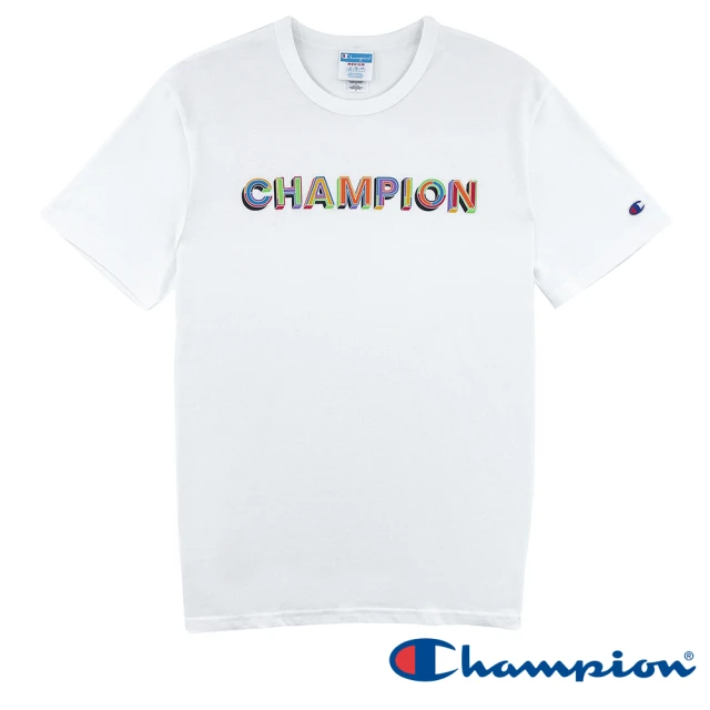 Champion 官方直營-純棉素色短袖TEE-男(深綠色)