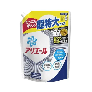 【P&G】日本境內版 超濃縮洗衣精補充包1000g(強力淨白/平行輸入)