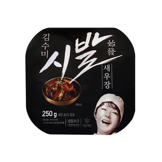 【韓味不二】韓國 金守美醬醃系列 250gX1包 口味任選(醬油蝦 / 醬油小螃蟹)