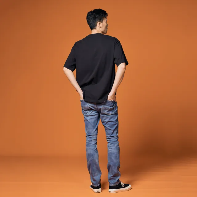 【Lee】男裝 牛仔褲 / 709 低腰合身小直筒 淺藍洗水 / 101+ 系列(LB317069922)