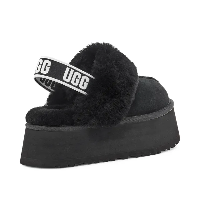 【UGG】女鞋/涼鞋/厚底鞋/懶人鞋/Funkette(黑色-UG1113474BLK)