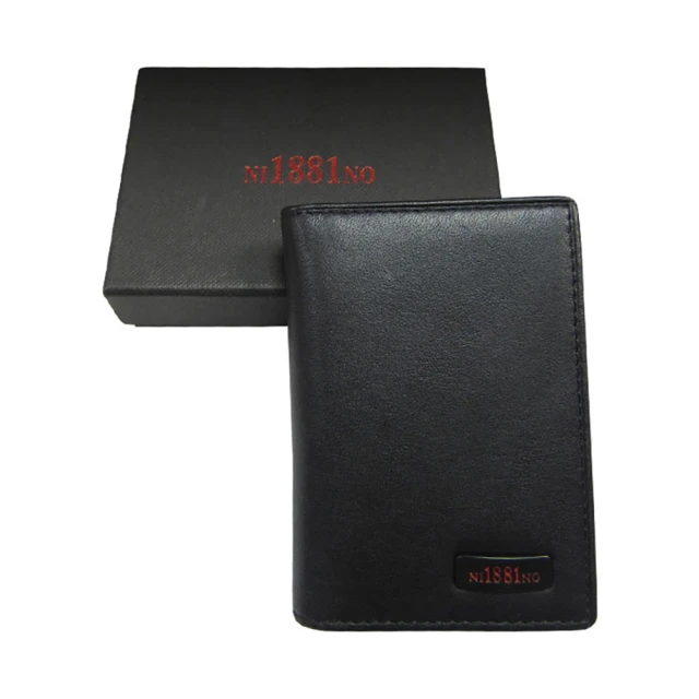18NINO81 名片夾專櫃男仕名片夾信用卡夾(100%進口牛皮標準尺寸一外袋附品牌禮盒)