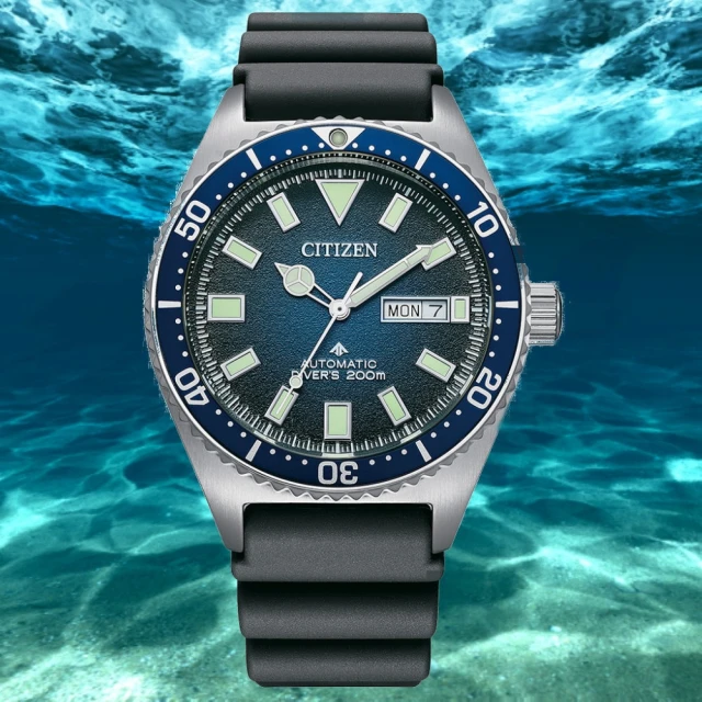 CITIZEN 星辰 PROMASTER系列 征服潛水機械腕錶 41mm(NY0129-07L)