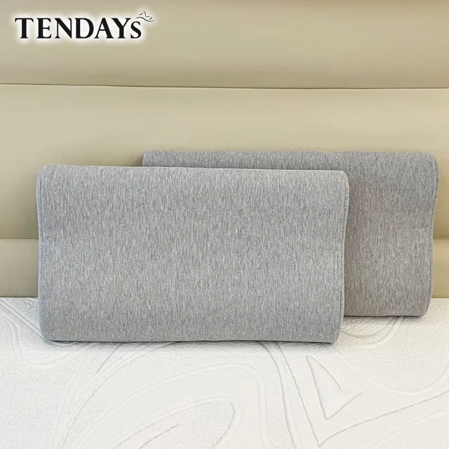 【TENDAYS】玩色柔眠記憶枕(極致灰 8cm)