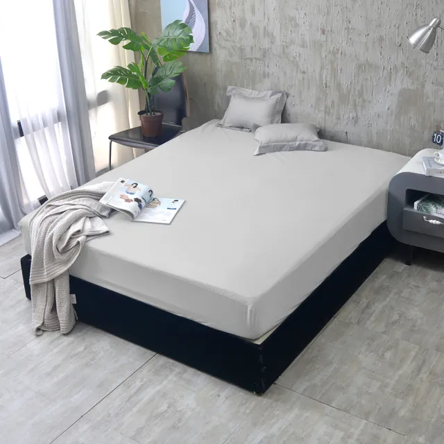 【寢室安居】護理級100%防水防蹣抗菌床包式保潔墊(單人)