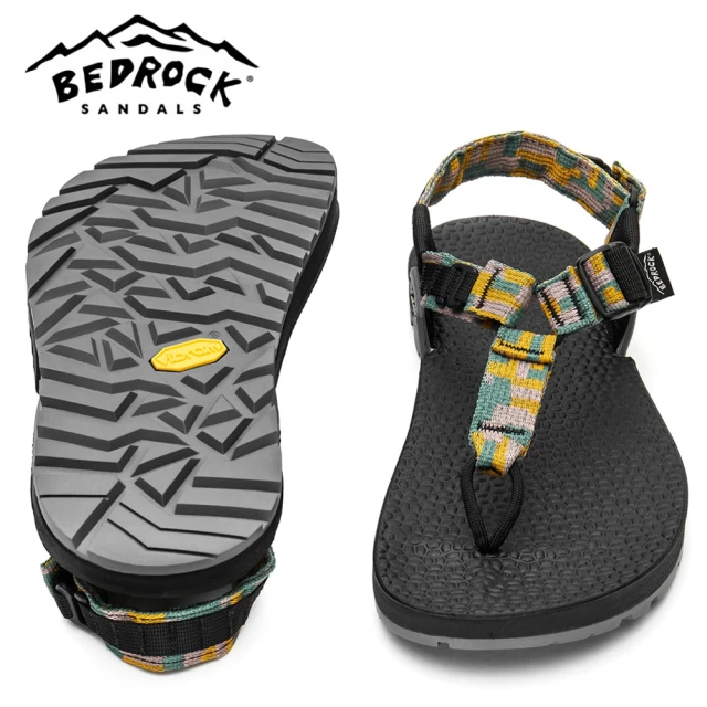 BEDROCK Cairn 3D PRO II Adventure Sandals 越野探險運動涼鞋 拼貼圖案(戶外涼鞋 中性款 美國製)