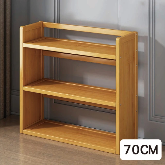 189號倉 開放式木質桌上型書櫃三層式/70cm(書櫃 書架 收納架 置物架)
