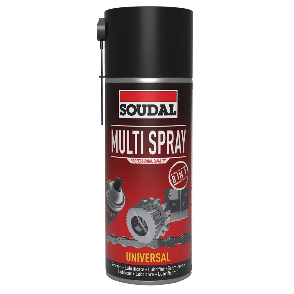 【SOUDAL】2罐 Multi Spray八合一除鏽潤滑劑(速的奧)