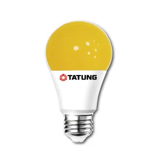 【TATUNG 大同】4入組 12W LED 驅蚊燈泡 省電燈泡 驅蚊專用(2200K 黃光)
