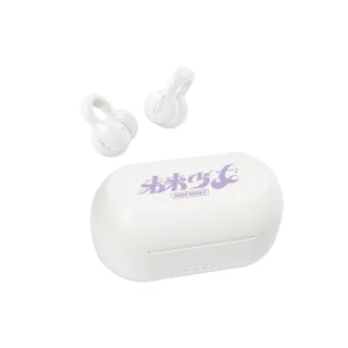 【OMIX】未來少女聯名款耳夾氣傳導無線藍牙耳機化妝包組(專屬APP/立體聲/加贈隊徽貼紙)