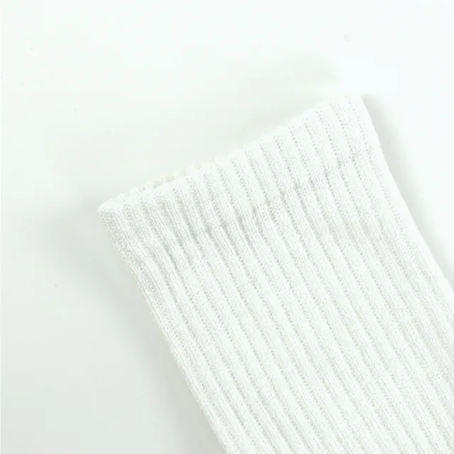 【FOOTER】素面輕壓力高筒襪(T99L/XL-白)