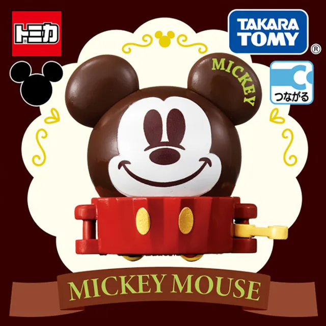 【TOMICA】迪士尼小汽車 遊園列車 杯子蛋糕 米奇