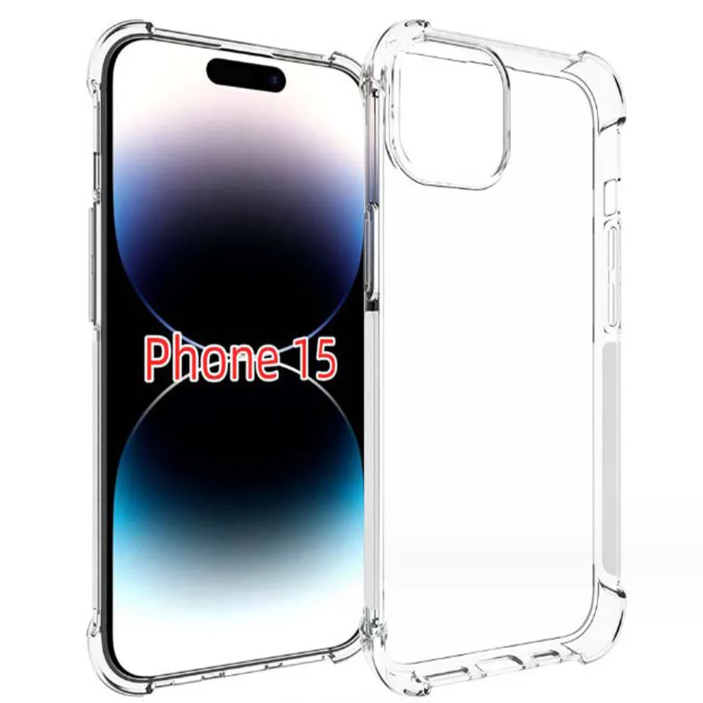 【MK馬克】APPLE iPhone15 6.1吋 四角加厚軍規氣墊防摔殼