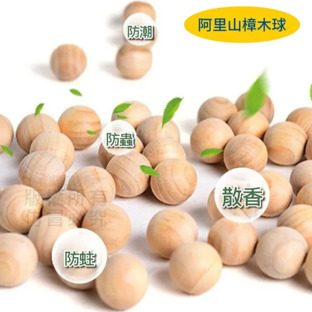 阿里山樟木球100顆(天然芬多精 防蟻 防蚊 防霉 驅蟲 飄香)